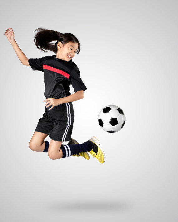 Asian girl soccer shutterstock 335497805